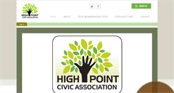 Desktop Screenshot of highpointcivic.org